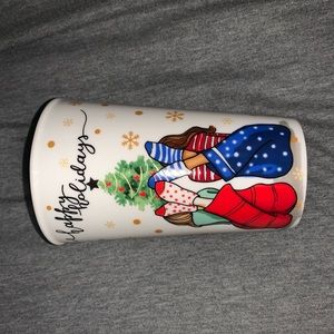 Girly Holiday To-go Mug